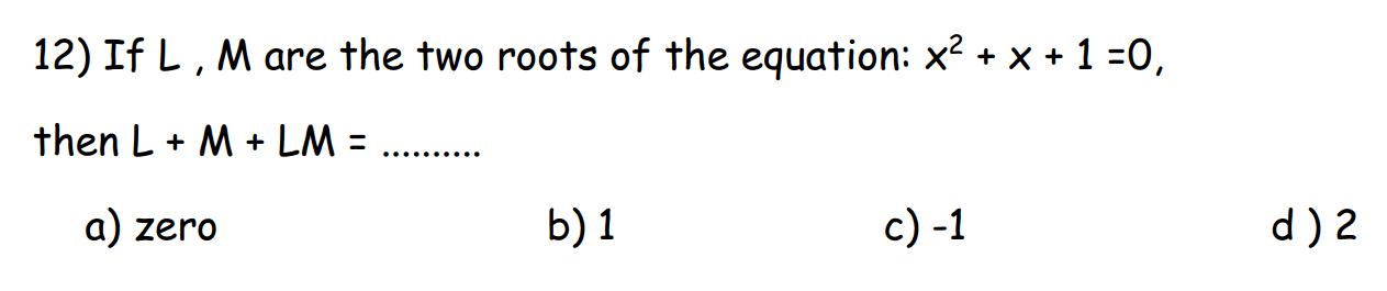 Question Image
